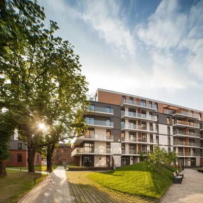 Alquiler de un luminoso apartamento amueblado de 2 habitaciones, 39 m², Stare Miasto, Cracovia, Polonia